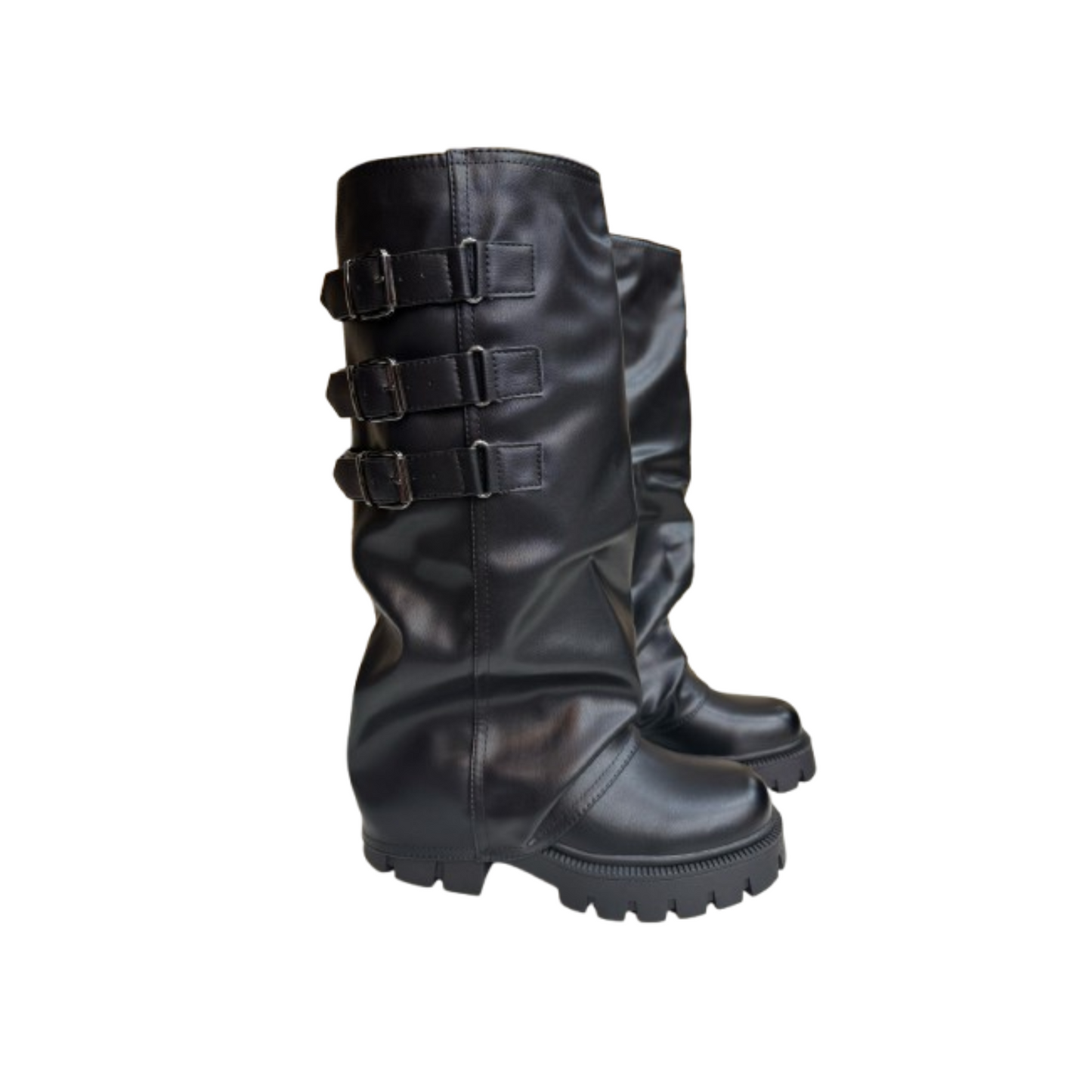 Botas de broches que transforman tu outfit N° 6526