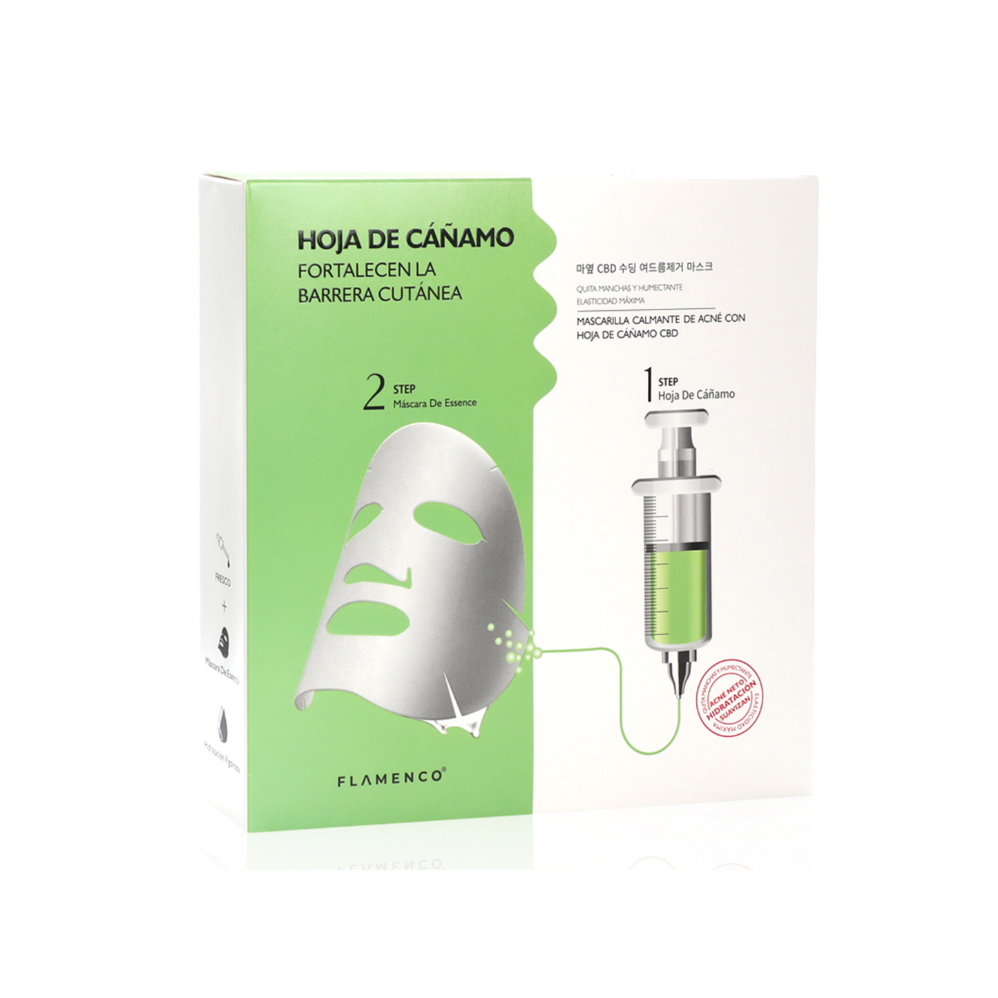 Mascarilla Facial Calmante con Cáñamo – Hidratación y Alivio para la Piel