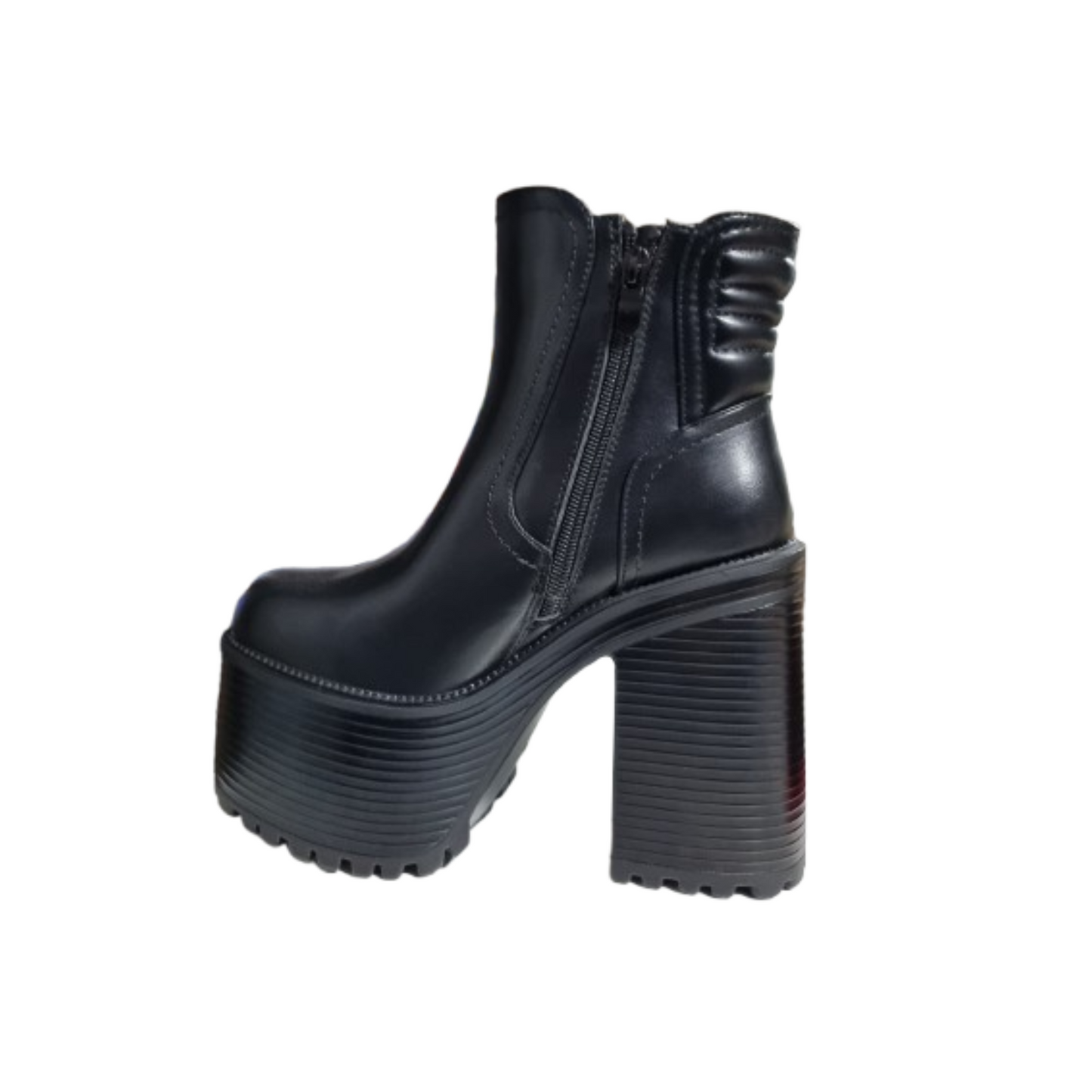 Botines Negros de Mujer con Plataforma Alta 2462