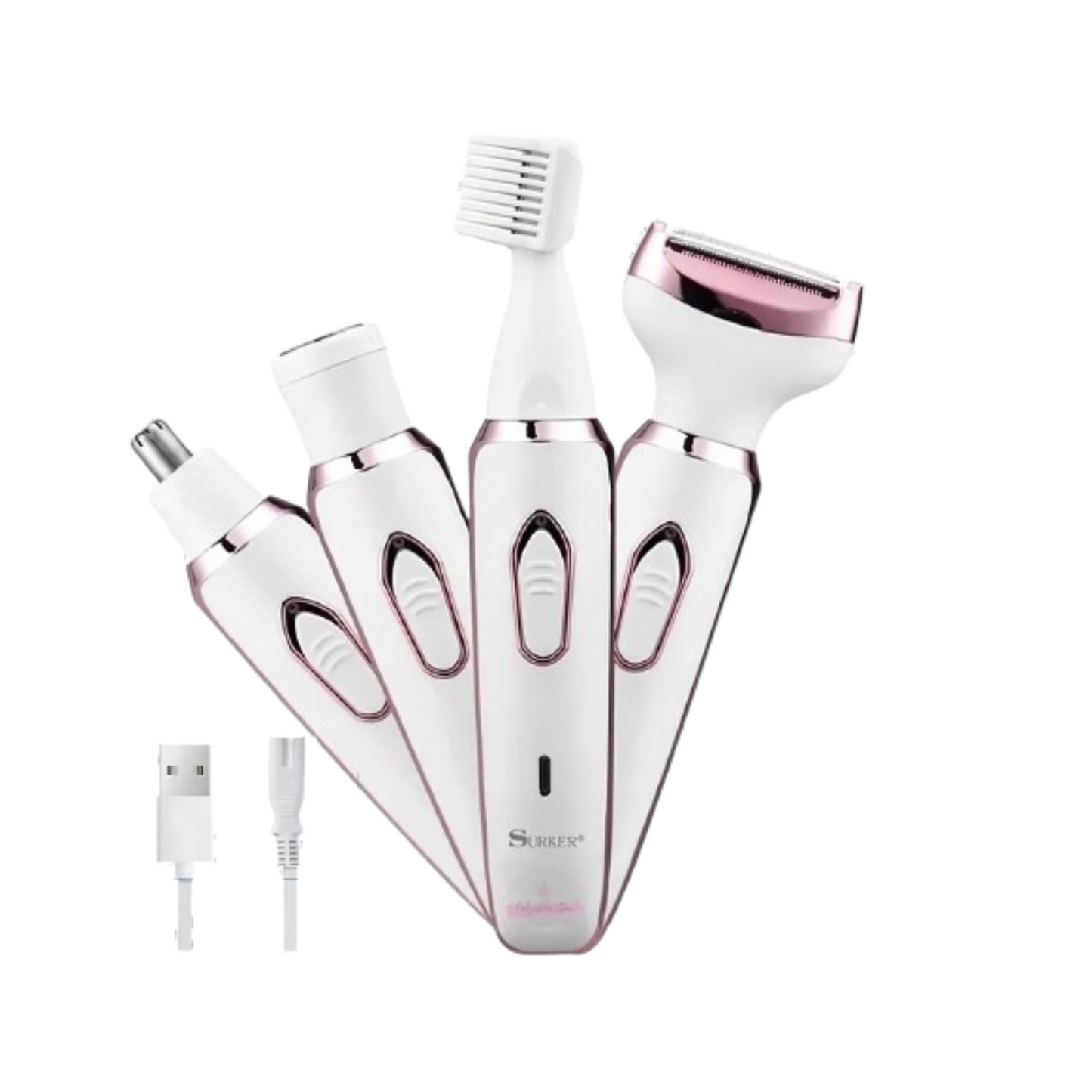 Depiladora 4 en 1 Surker SK-11 – Blanco