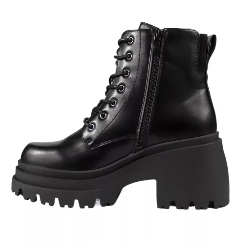 Botines Negro De Mujer Con Plataforma 2466
