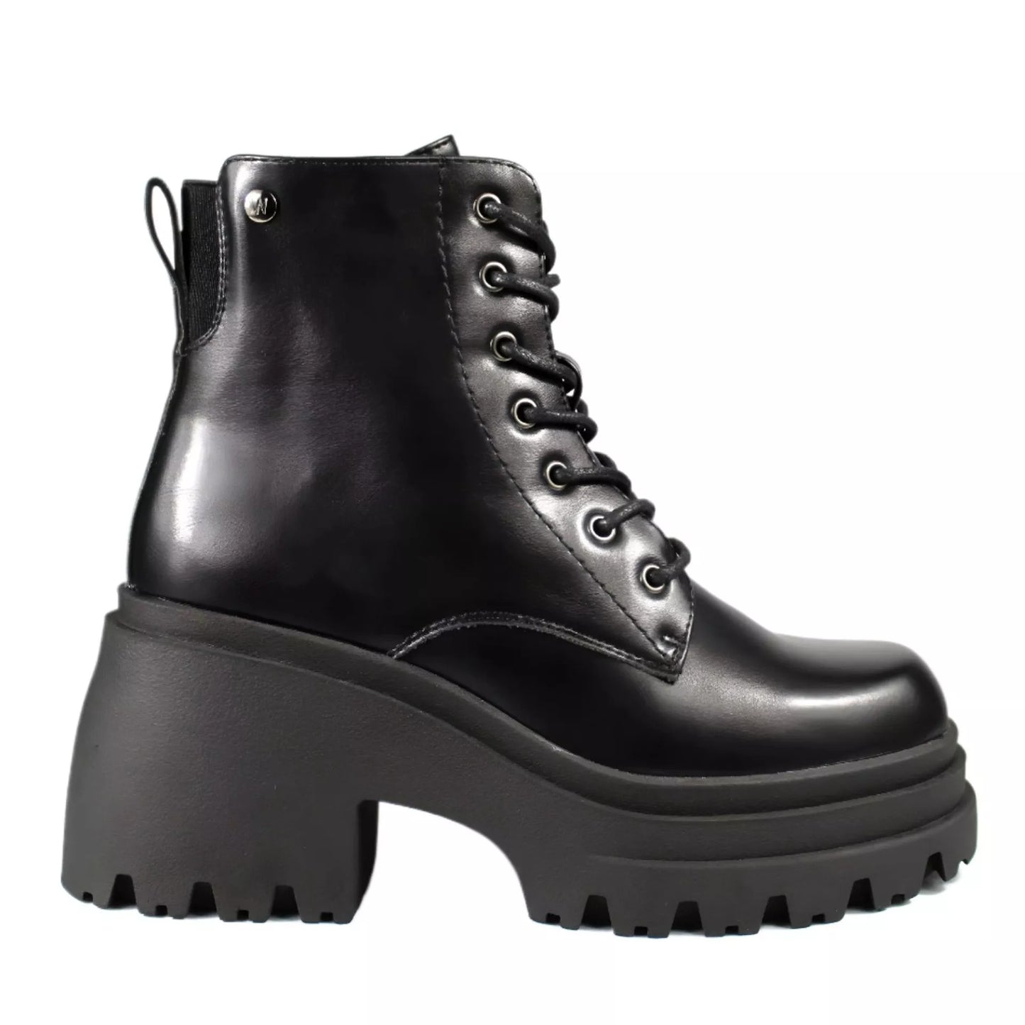 Botines Negro De Mujer Con Plataforma 2466