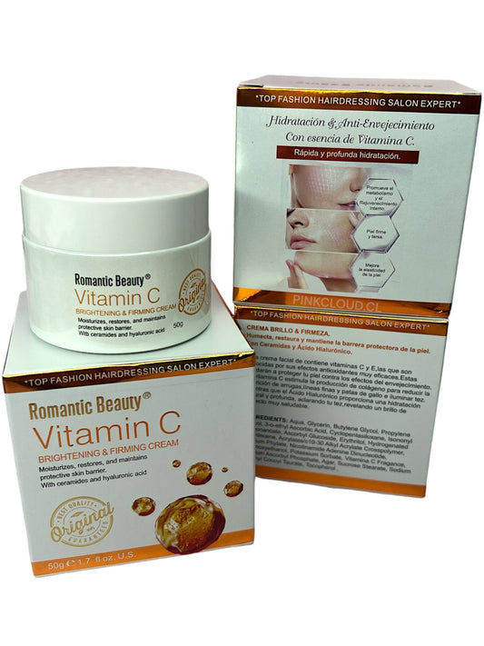 Crema Facial Vitamina C – Romantic Beauty (50 g)