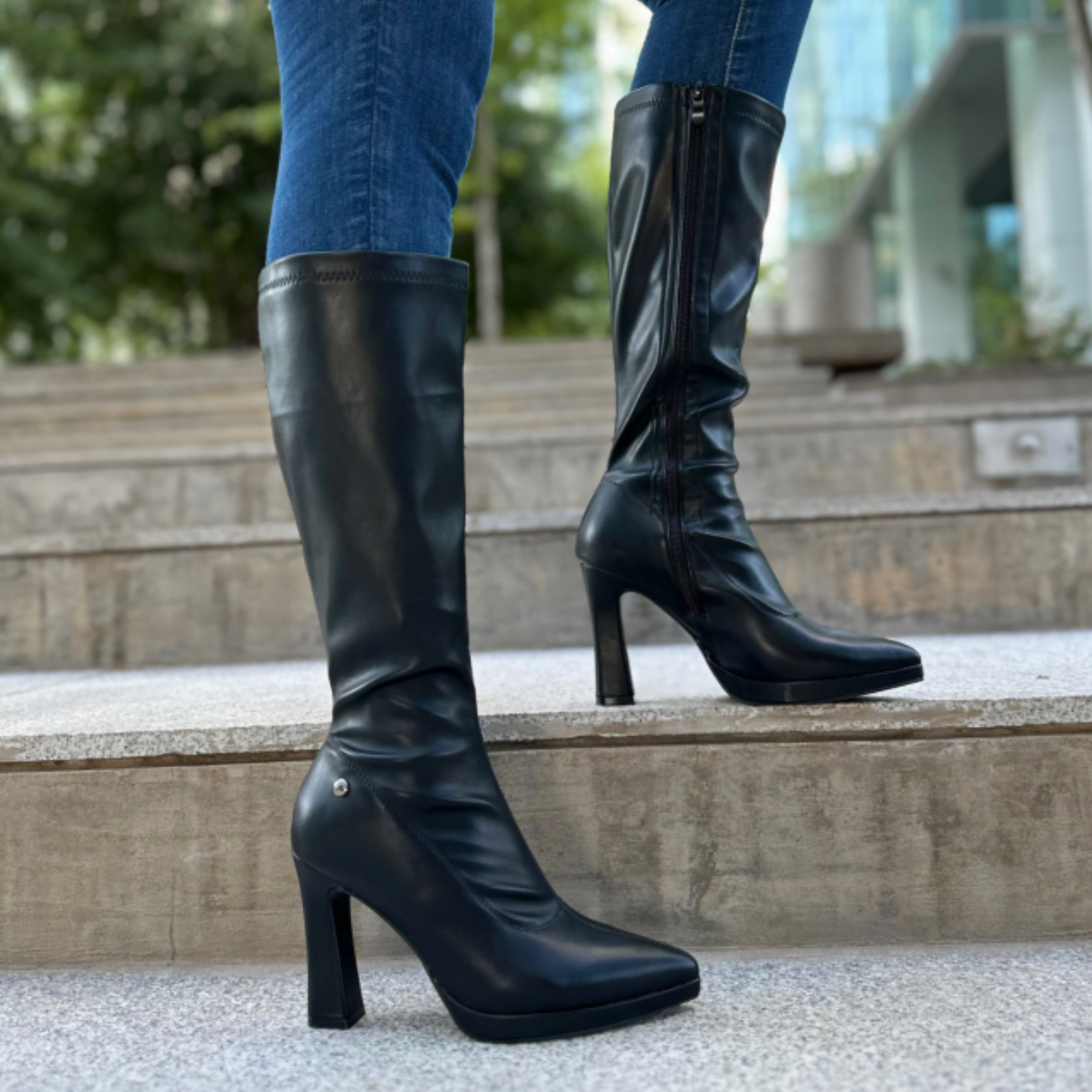 Botas Negras De Mujer 2458