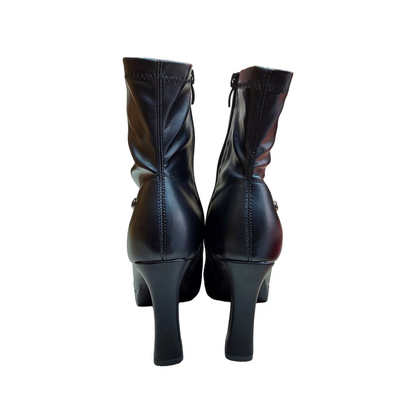 Botines Negros De Mujer 2456