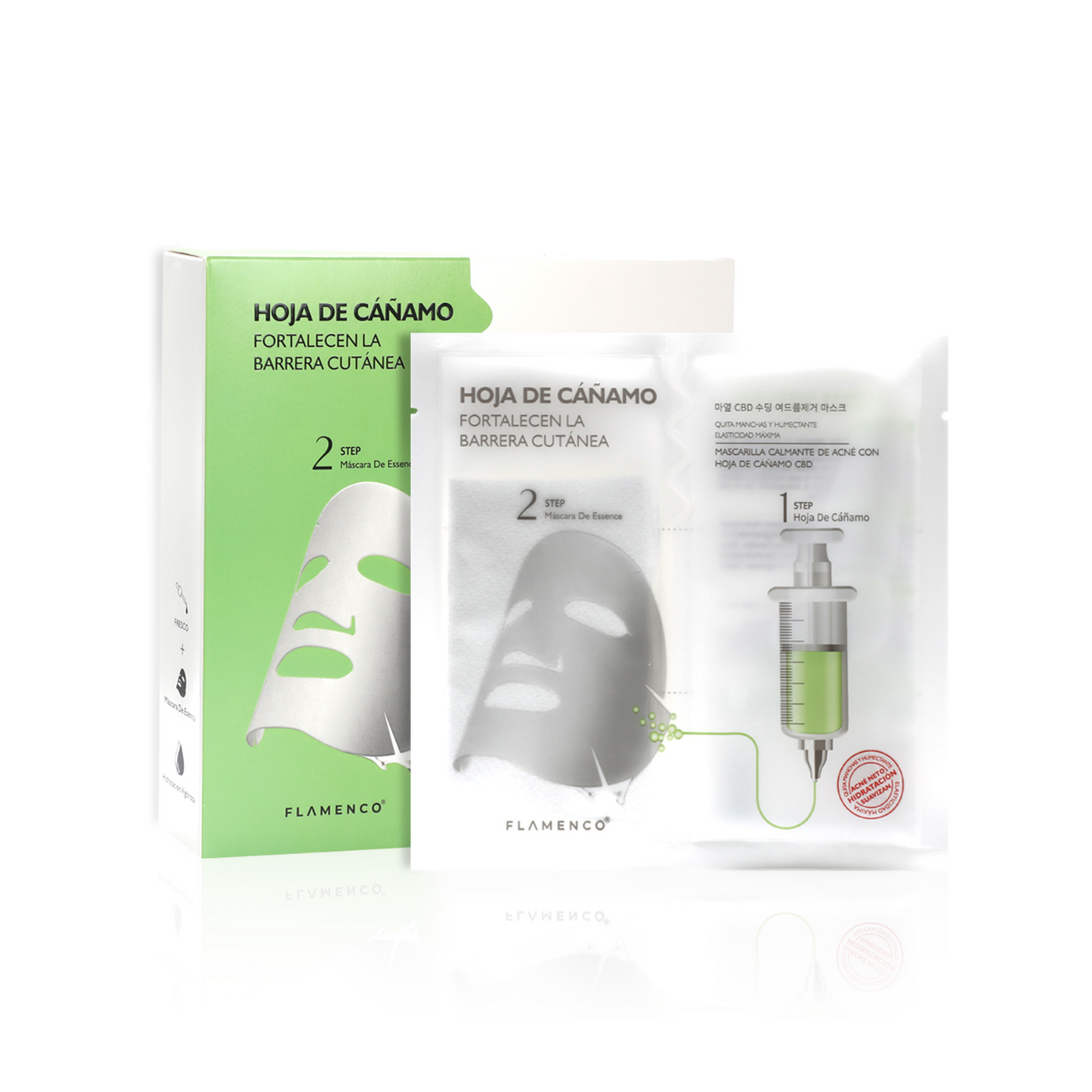 Mascarilla Facial Calmante con Cáñamo – Hidratación y Alivio para la Piel