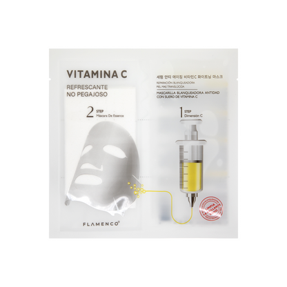 Mascarilla Facial Iluminadora con Vitamina C – Hidratación y Brillo Natural
