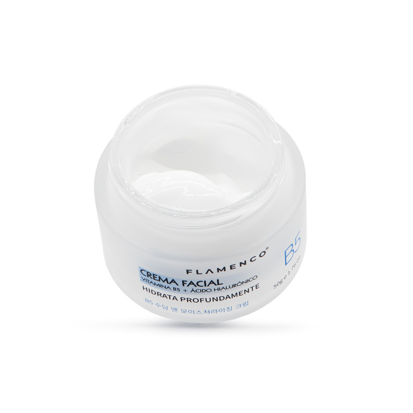 Crema Facial con Vitamina B5 y Ácido Hialurónico – Hidratación Profunda y Reparación Intensiva