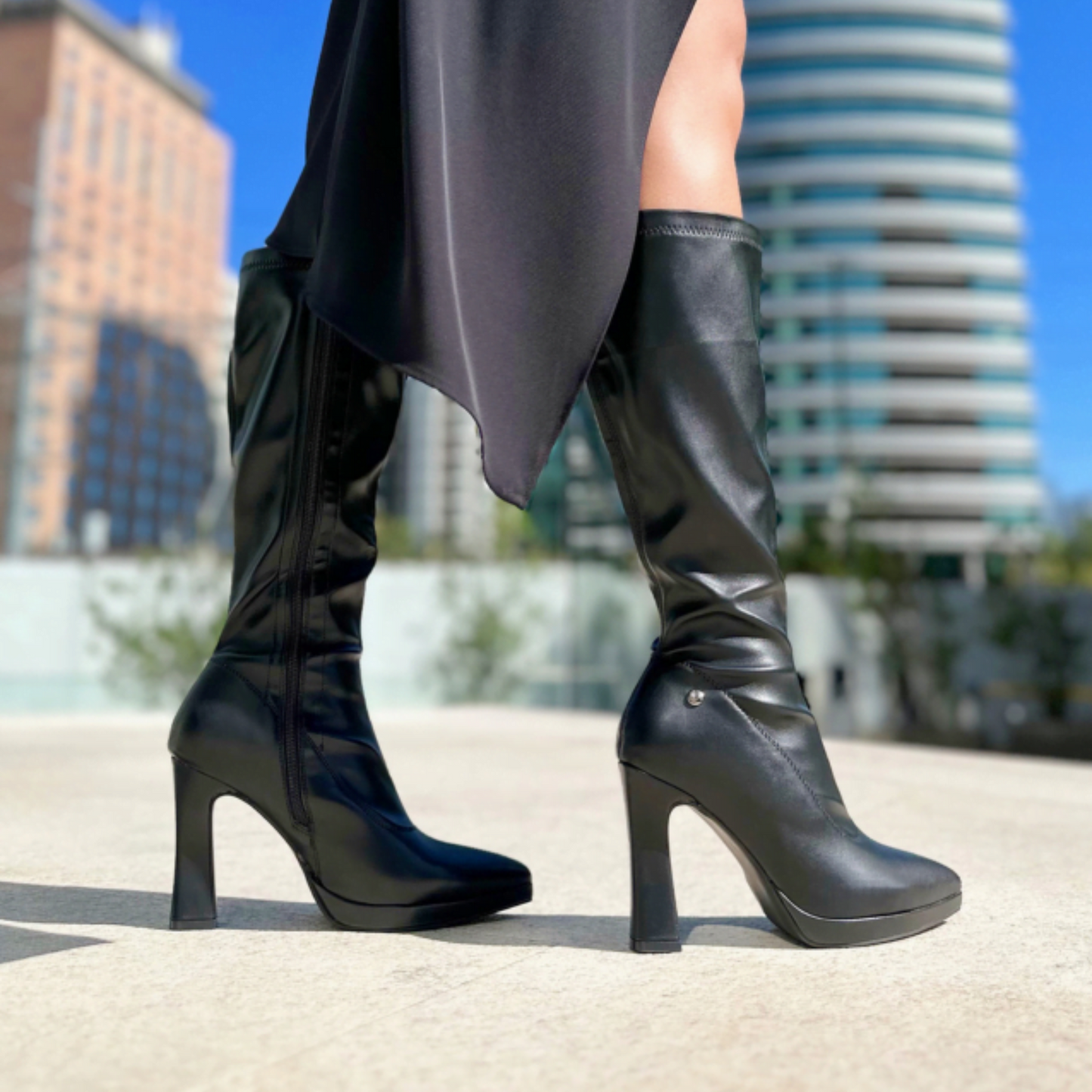 Botas Negras De Mujer 2458