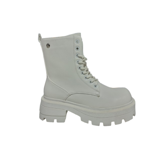 Botines Blancos De Mujer Clásico 2404