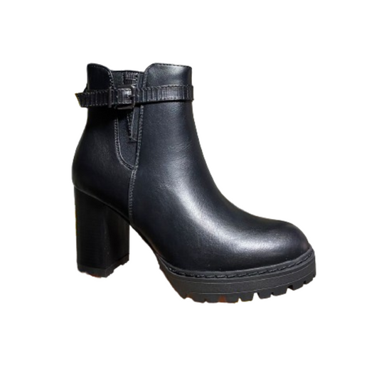 Botines Negro De Mujer 2510