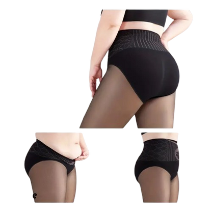 Panty Termicas Efecto Piel- Calzon Faja Levanta Gluteos STANDAR
