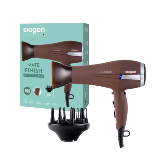 Secador de Pelo Siegen SG‑3043 – 2200 W (Café)