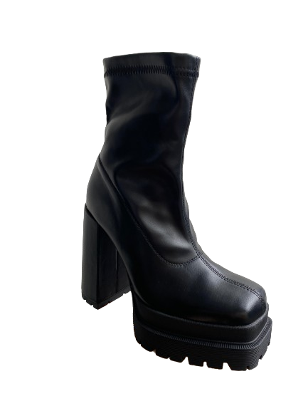 Botines Bratz Negros De Mujer 6500