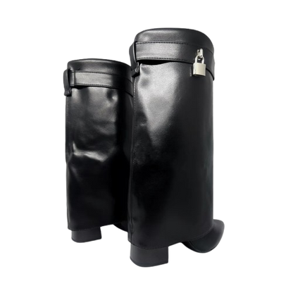 Botas de Mujer con Candado en Tendencia – Estilo Elegante y Moderno  N°6502