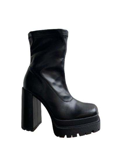 Botines Bratz Negros De Mujer 6500